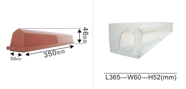 Linear Rubber Pads and Moulds